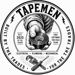 TAPEMEN — built by the trades, for the trades